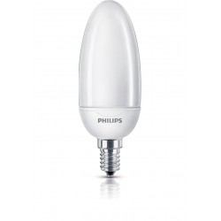 Philips Softone Bombilla de vela bajo consumo 8718291680956